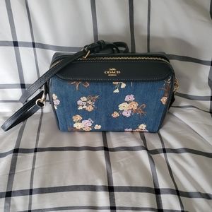 NWOT Coach denim crossboby